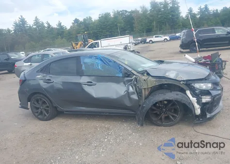 2019 Honda Civic Sport from USA, damaged, VIN SHHFK7H45KU421929